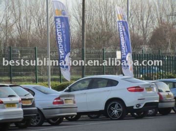 flying banner, flags, teardrop flags