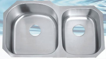 8652AL Jiangmen Manufacturer Undermount Vessel Stainless Steel Utility Sink