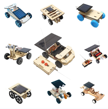 DIY 3D Puzzles: Customized Car Solar Toys, Engineering & STEM Learning Kits for Students