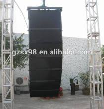pro audio system active line array speaker flight case