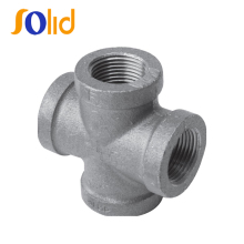 Malleable Iron 4 way Pipe Fittings Cross