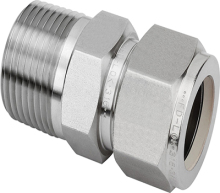 Tube Fitting / Compression Tube Fitting / SS Double Ferrules