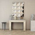 Table de console en miroir moderne