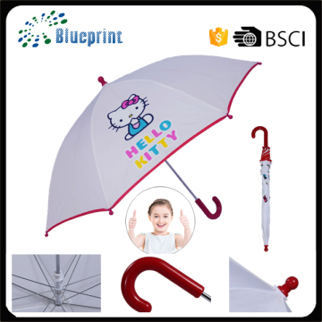 High Quality Fancy Kids Umbrellas White Umbrella Hello Kitty Cheap