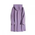 100% Baumwolle Ladies &#39;Quilting Long Coat Spring Wear