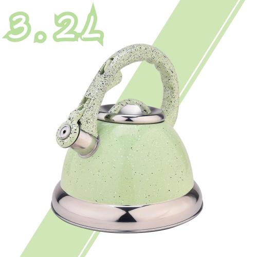 Espejo verde Acero inoxidable SHITLING STOVETOP HEKETTLE