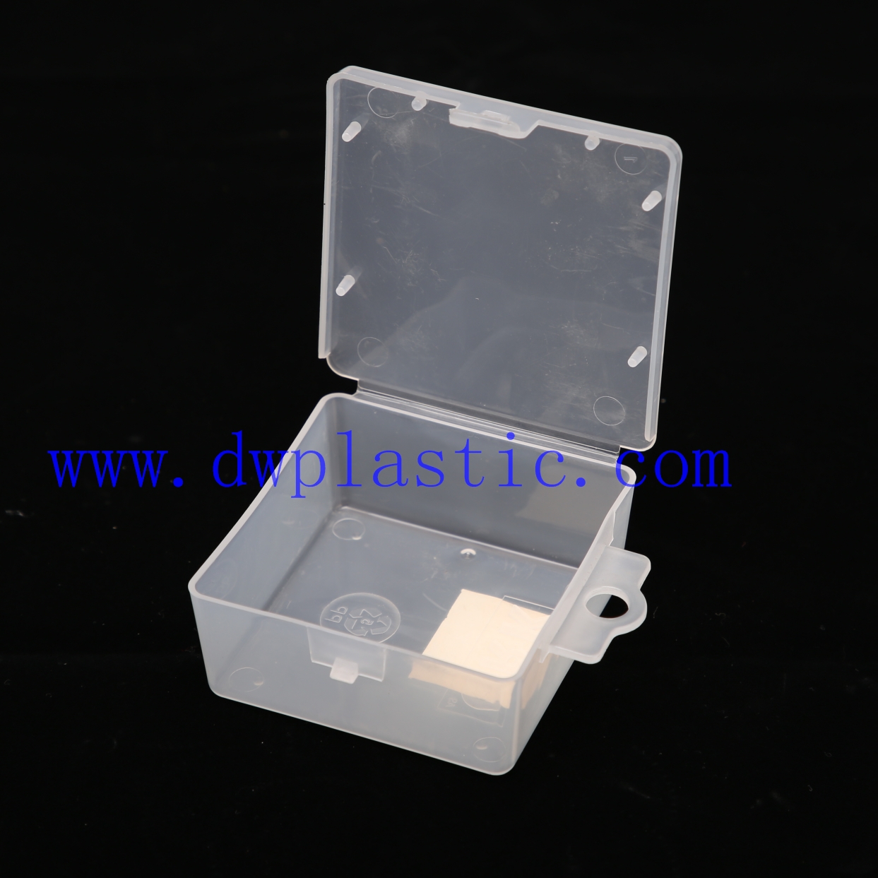 Plastic box storage box transparent PP box hardware mental