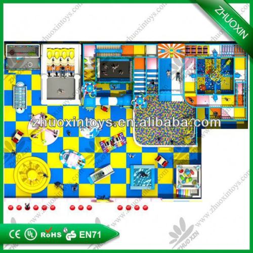 Newest designing kids commercial indoor playground for sale uk