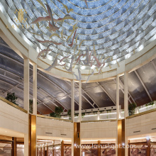 Creative shopping mall chandeliers Bird shape chandeliers Popular custom shopping mall chandeliers