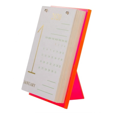 Acrylic Desktop Calendar Pink