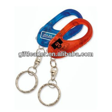 Carabiner Key Tag with LED Light