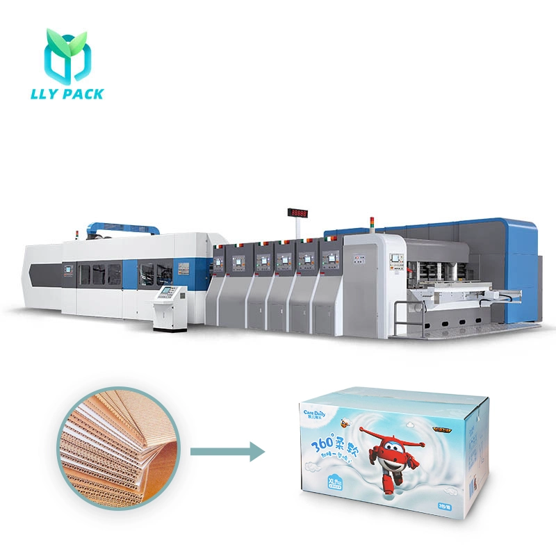 Faltschachtelklebemaschine Folder Gluer Machine