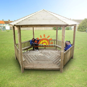 Hölzerner Gartenspielplatz-pädagogische Ausrüstungs-Zusätze