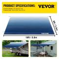 15oz vinyl Waterproof Sun Shade Outdoor Canopy RV