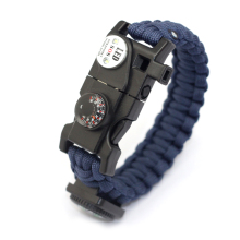 Wholesale Climbing Gear: LED Light Compass Bangle Bracelet with Thermometer