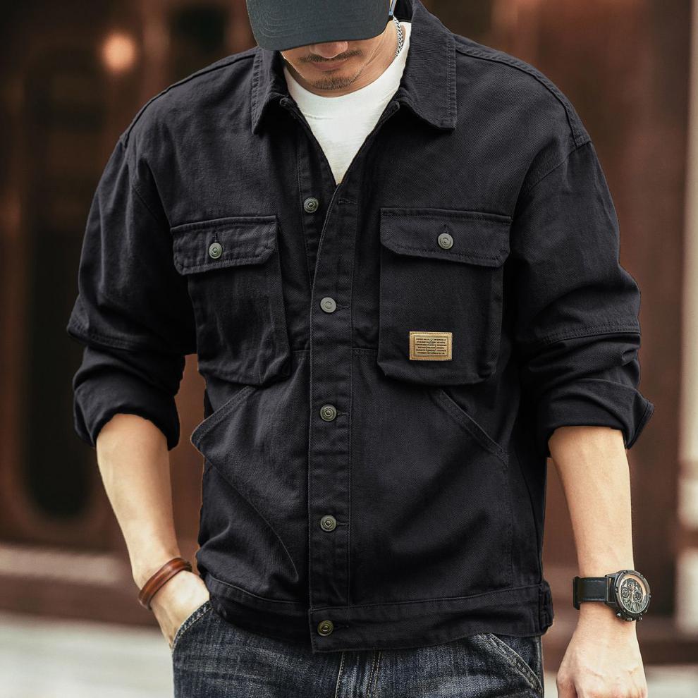 Мужская рабочая одежда Denim Feel, весенняя куртка Denim Feel Men's Workwear Spring Jacket
