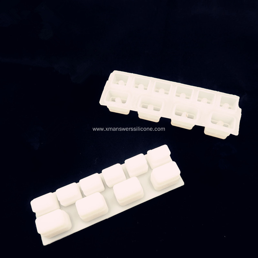 Custom Elastomer Translucent Rubber Backlight Keyboard