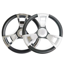 Genuine Marine 13.8inch Boat 350mm Chromed Steering Wheel