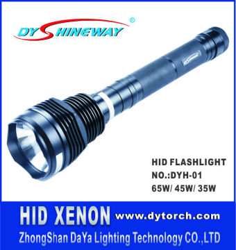 the most bright hid torch,HIDxenon LAMP,55w,5500LM,1000METERS distance,9000mah rechargeable liion battery,DY-H01