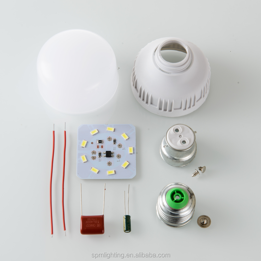 Hot sale round led panel skd led light bulb skd