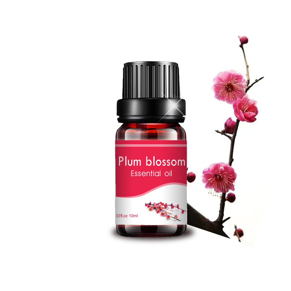 10ml custom logo therapeutic grade bulk plum blossom oil