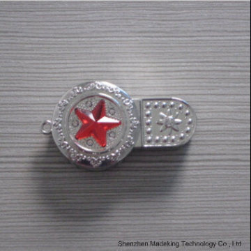 Metal 1GB-128GB Jewelry USB Flash Drives USB Flash