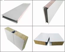 Fireproof rock wool clean room Insulated panel