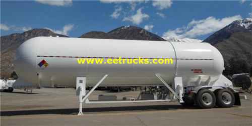 38000L 2 Axles Propane Semi-trailer mizinga