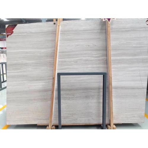 wooden white marble slab