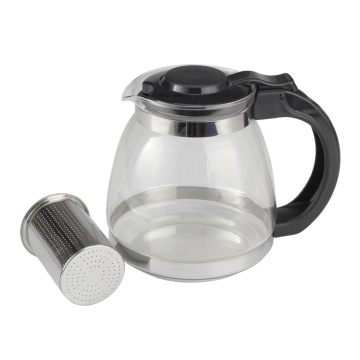 Heat Resistant Handle of Glass Tea Pot