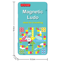 Promotional Dollar Item Store Toys: Chess Tin Box, Portable Ludo Game, Mini Travel Checkers, and 2-Player Games