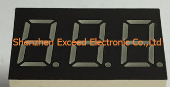 Red Color 0.56 inch Tripple Digit LED Display