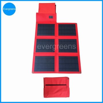 36W folding mono electric bike solar charger