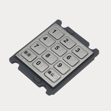 Des Pin Pad para dispositivo bancário portátil