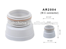PVC WC flexible toilet connection pipe