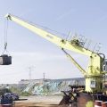 Customized marine crane 5T15M stiff boom deck crane with CCS certification