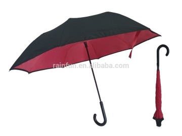 Innovative REVERSIBLE automatic close kazbrella umbrella inverted umbrella