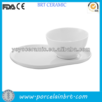 white blank good chinese ceramic soup bowls and plates