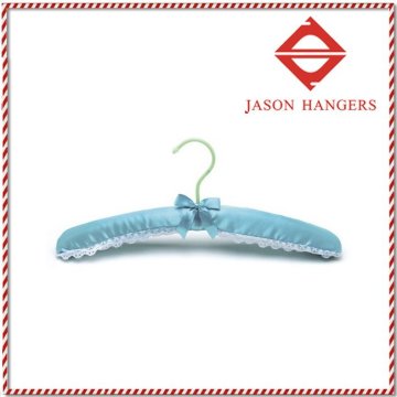 Wholesale hot satin cloth hanger