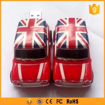 promotional gift PVC car shape usb flash drive