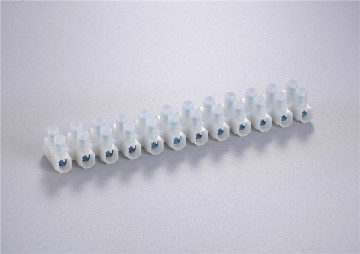 terminal block strip made of polypamide66 flat base