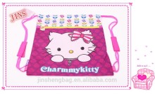 2015 fashion Drawstring Backpack bags shopping string backpack bags