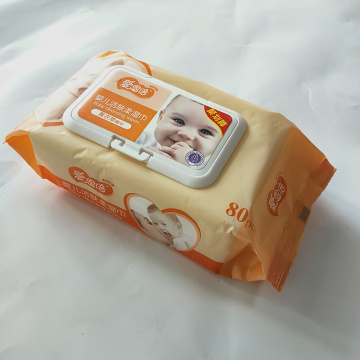 Unparfümierte empfindliche natürliche Feuchttücher für das Gesicht von Babys