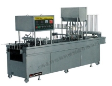 Automatic linear jam/honey/yogurt/juice/water processing machine /filling and sealing machinery