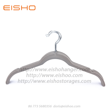 EISHO Adult Grey Velvet Shirt Hanger FV006-42