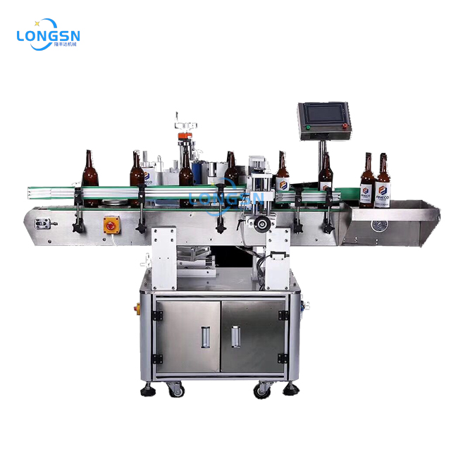 Cheap price automatic beverage juice water pet bottle labeling machine
