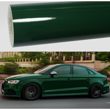 Super Glanz Bësch gréng Auto Wrap Vinyl