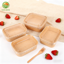 Eco Paper Material Food Takeout Use Container