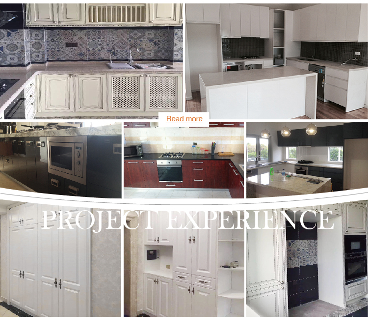 One stop unique building construction materials supplier modern kitchen cabinet