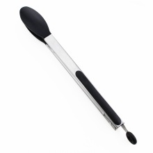 Stainless Steel Food Tongs With Silicone Head